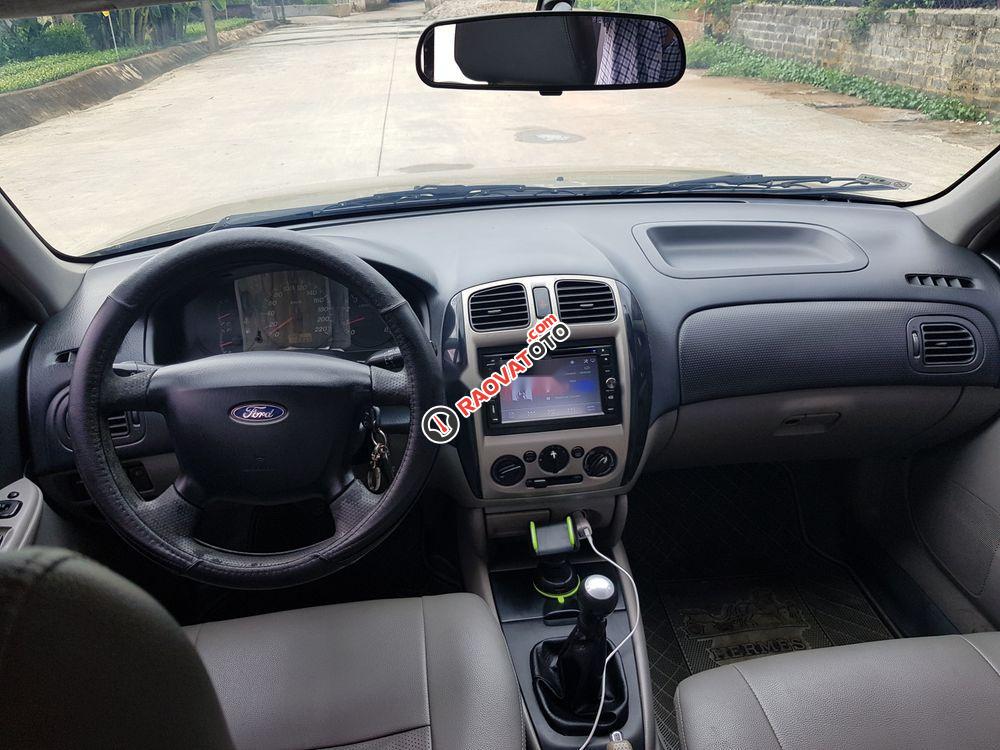 Bán Ford Laser 1.8 sản xuất 2002, màu vàng, giá 145tr-2