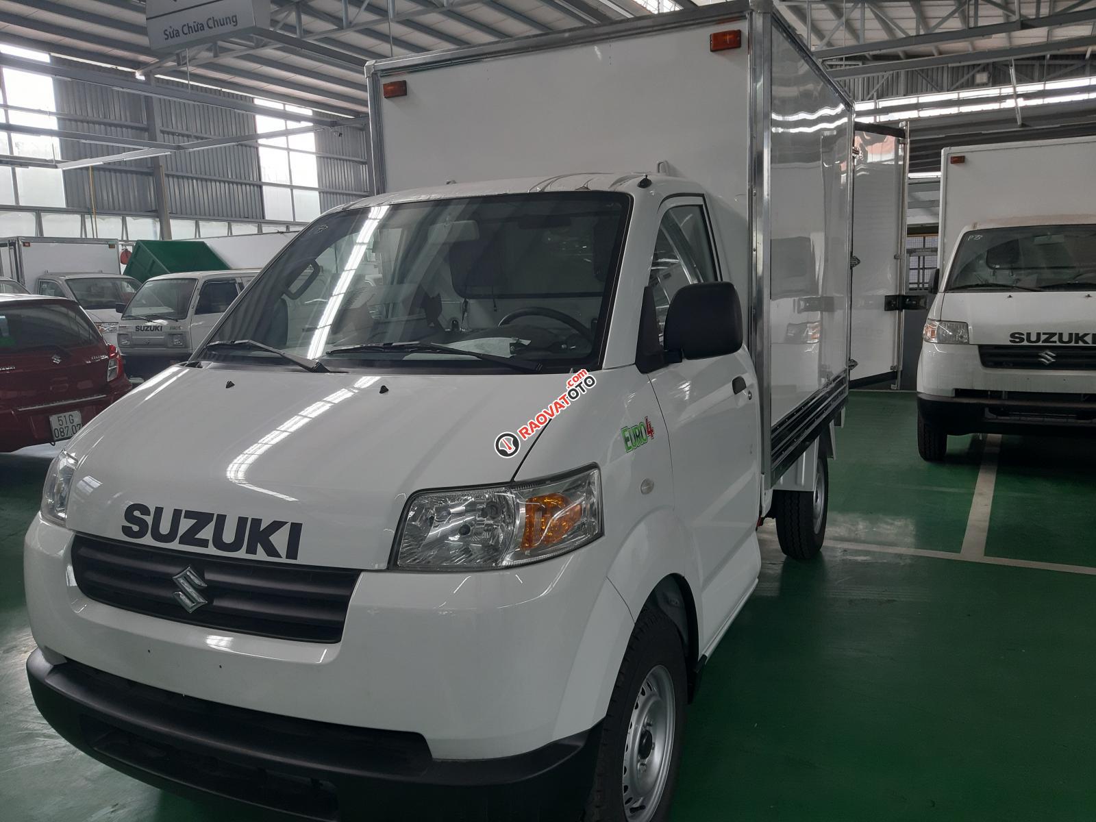 Bán xe tải Suzuki thùng kín, gắn máy lạnh-0