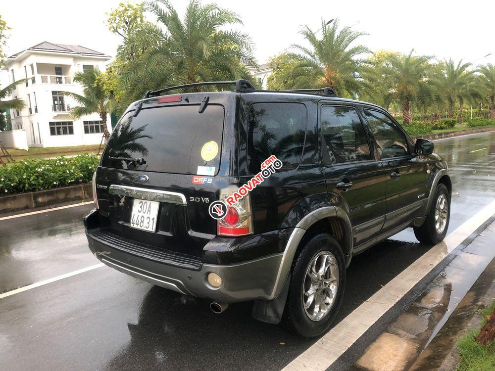 Bán Ford Escape 3.0 V6 đời 2004, màu đen-1