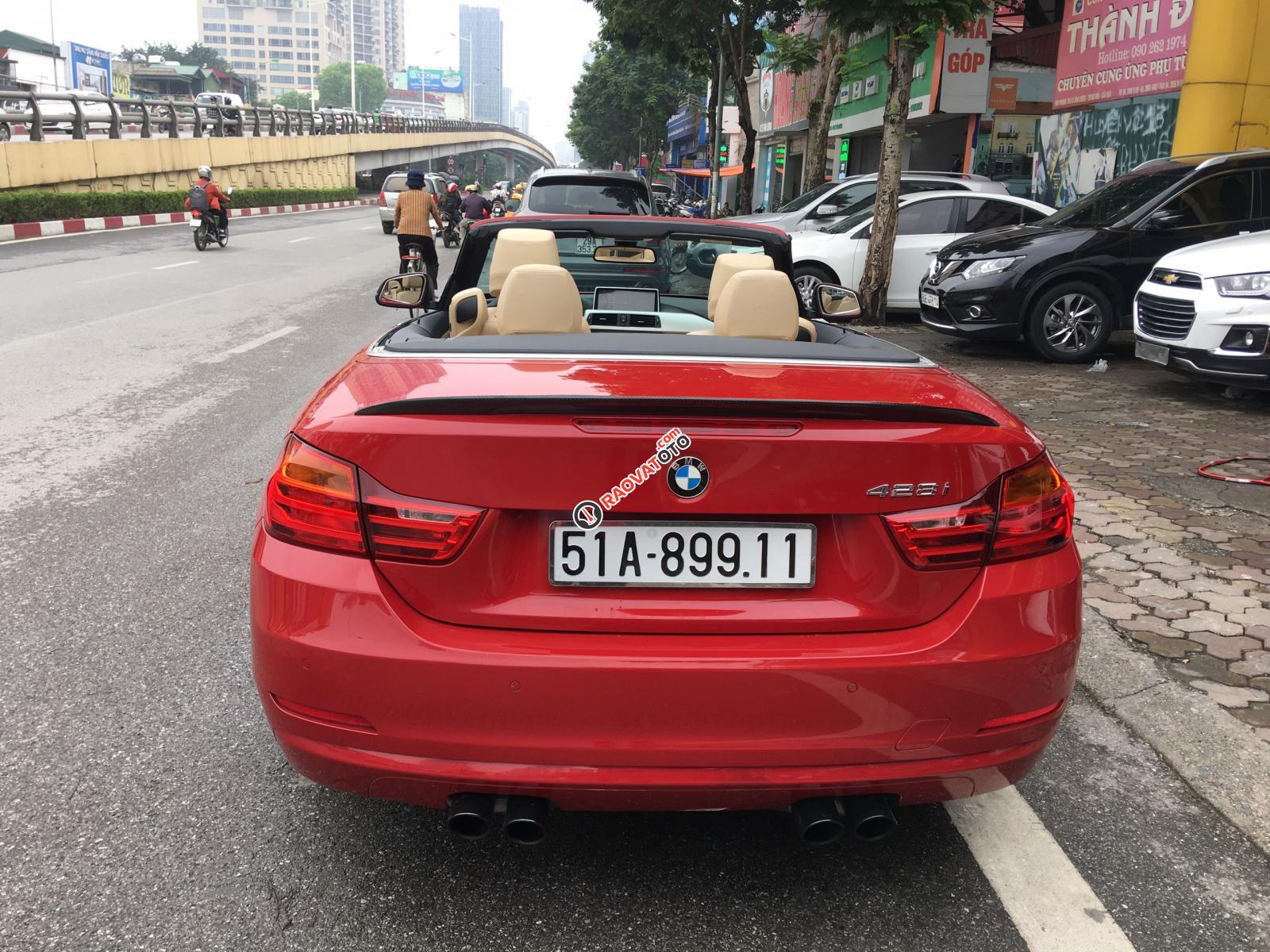 Bán ô tô BMW 428i Convertible - độ Full M4 model 2015, màu đỏ, xe nhập-1