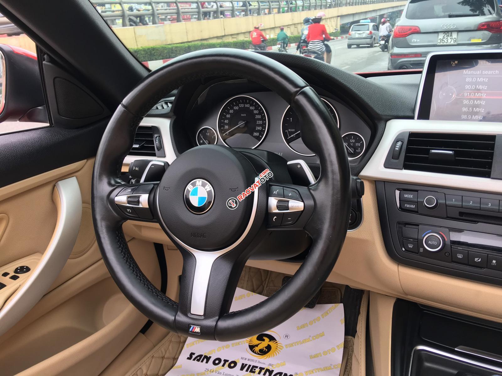 Bán ô tô BMW 428i Convertible - độ Full M4 model 2015, màu đỏ, xe nhập-15