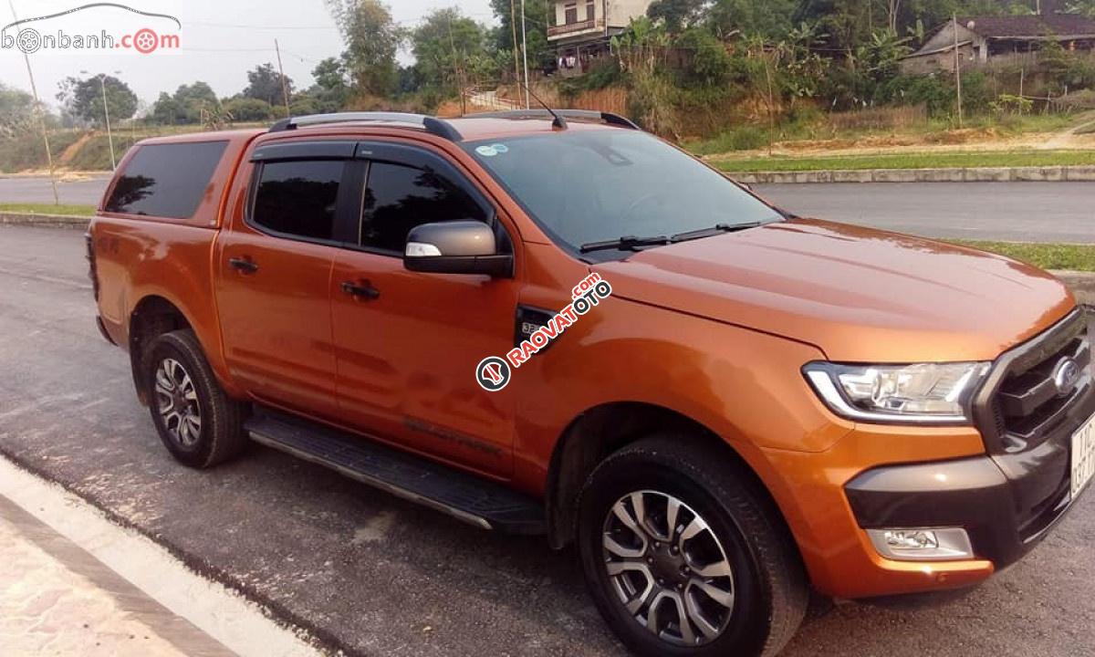 Cần bán lại xe Ford Ranger Wildtrak 2.2L 4x2 AT đời 2017, màu nâu, nhập khẩu chính chủ-1