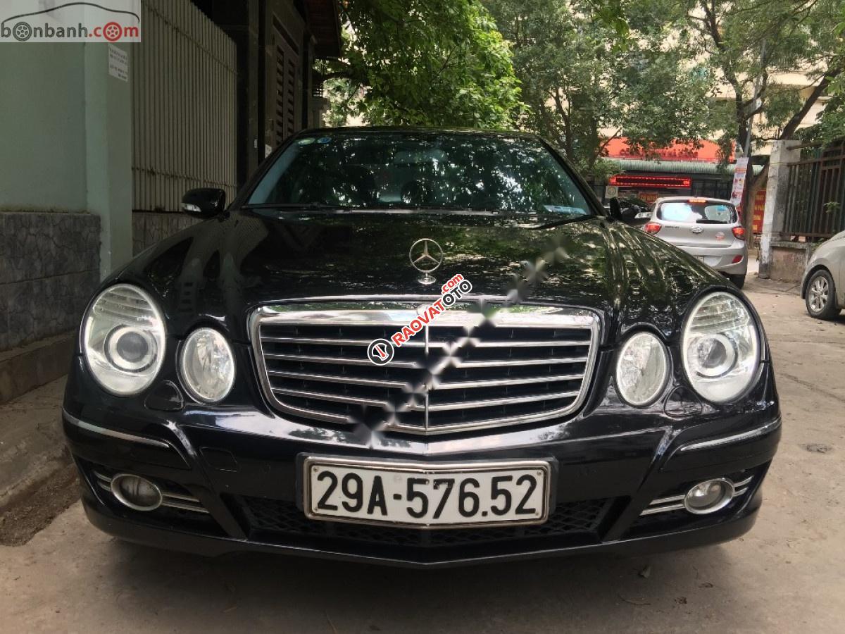 Bán Mercedes E200 sản xuất năm 2008, màu đen xe gia đình, giá chỉ 395 triệu-3