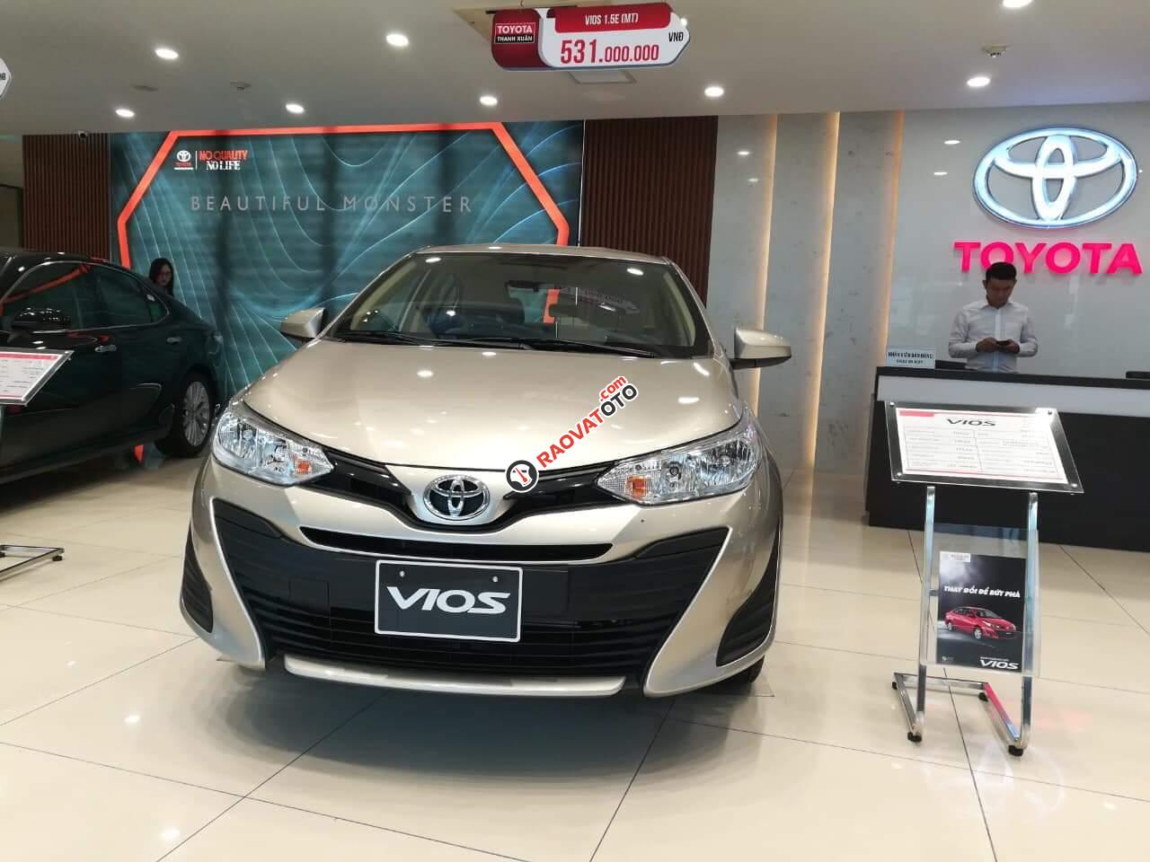 Toyota Vios bản G + E + E MT, giá cực tốt, giao xe ngay, hỗ trợ trả góp đến 85% giá trị xe-1