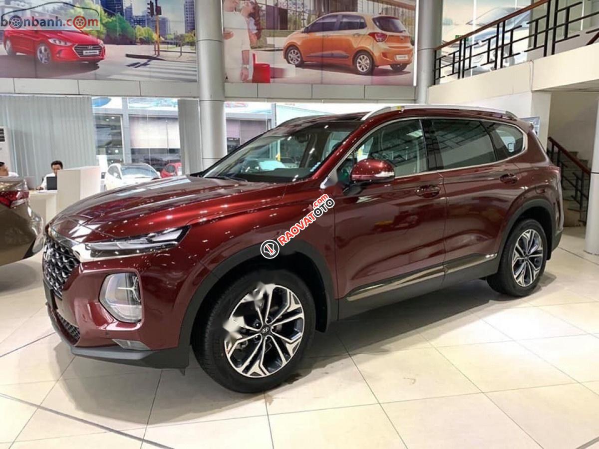 Cần bán xe Hyundai Santa Fe sản xuất 2019, màu đỏ-0