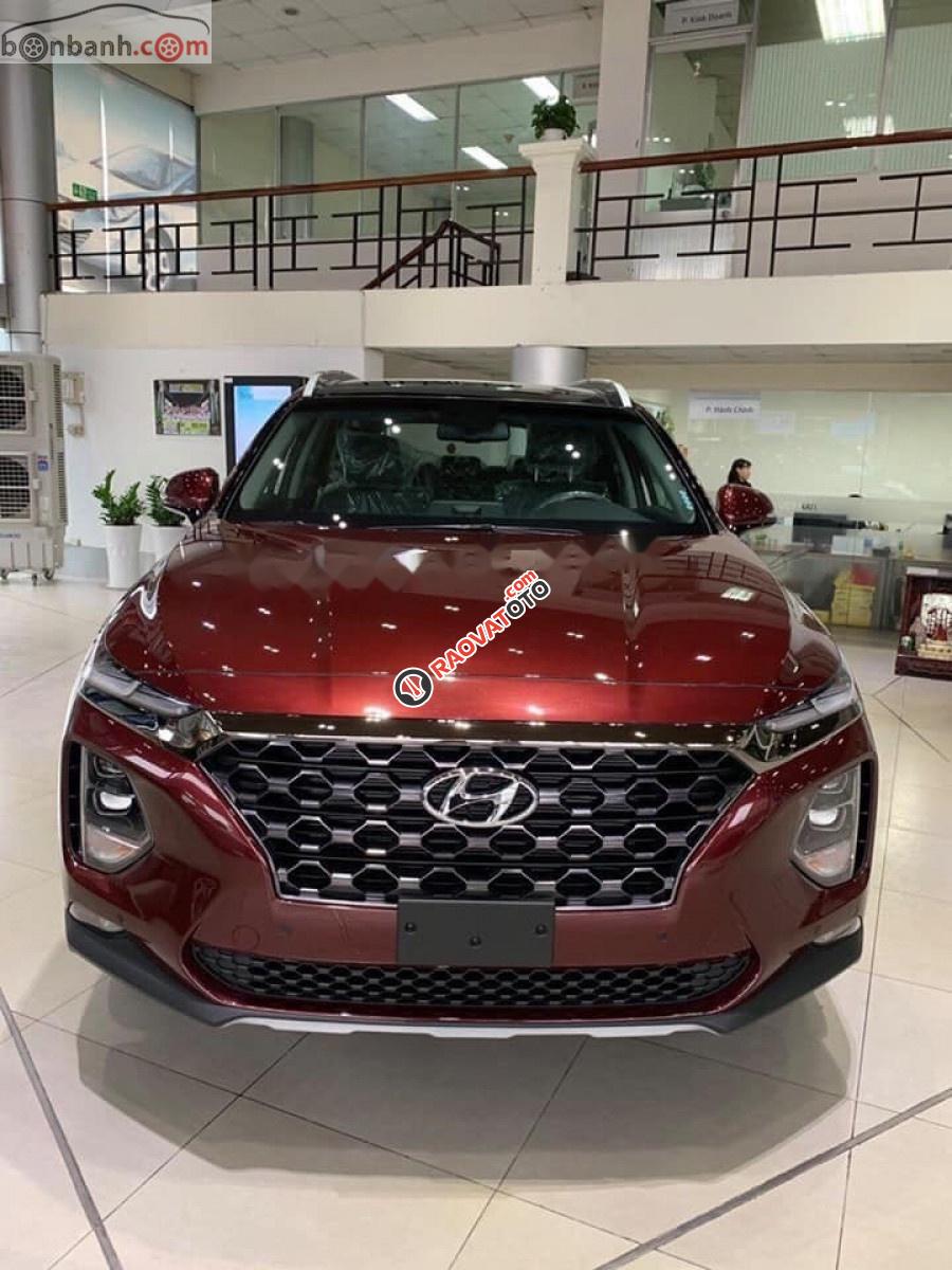 Cần bán xe Hyundai Santa Fe sản xuất 2019, màu đỏ-4