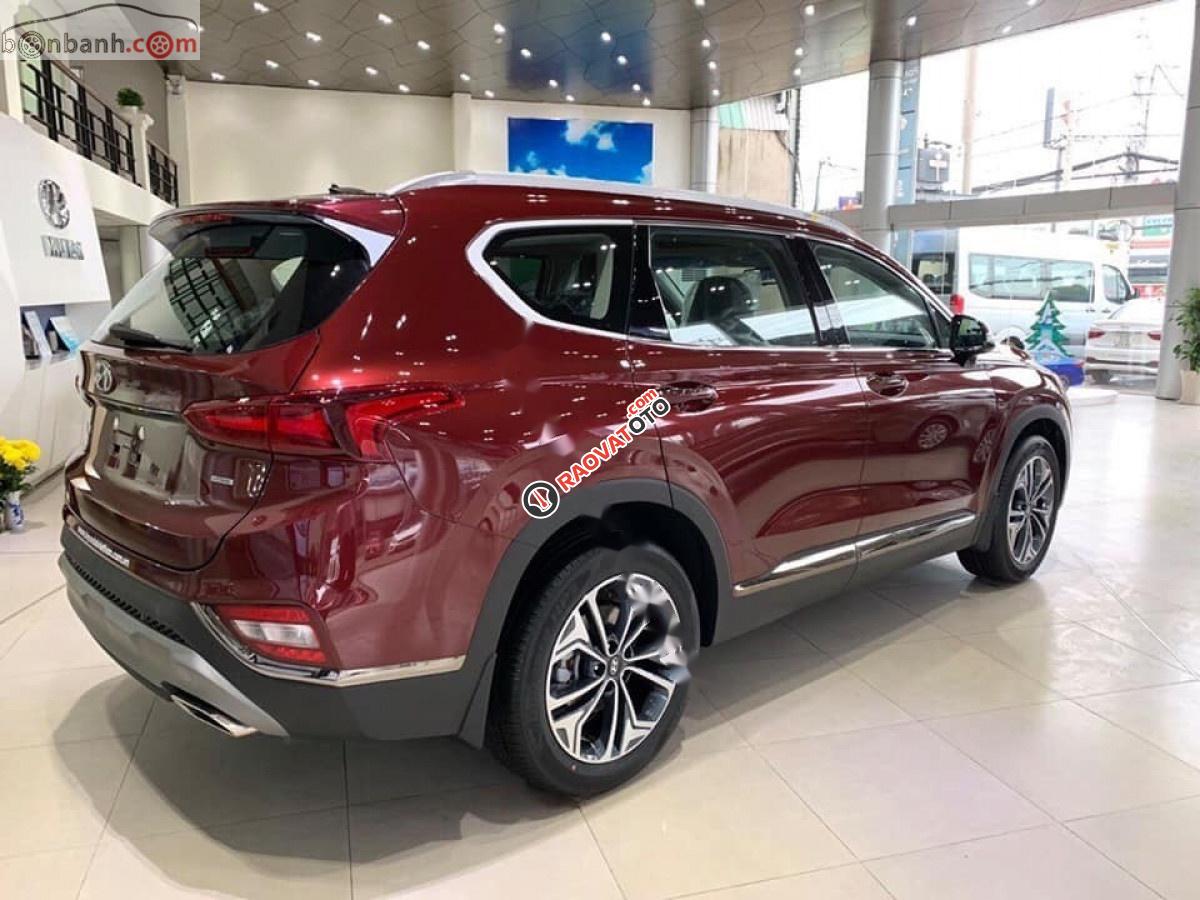 Cần bán xe Hyundai Santa Fe sản xuất 2019, màu đỏ-1