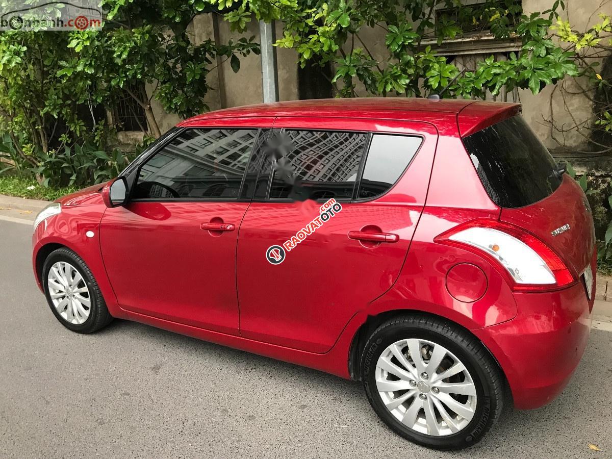 Bán Suzuki Swift 1.4 AT năm sản xuất 2013, màu đỏ, xe nhập, 400tr-8