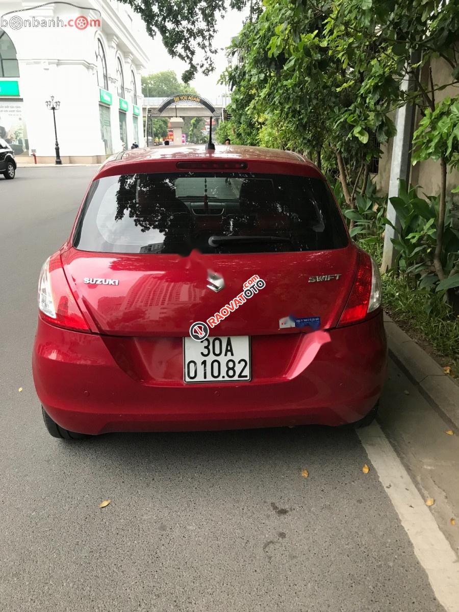 Bán Suzuki Swift 1.4 AT năm sản xuất 2013, màu đỏ, xe nhập, 400tr-2