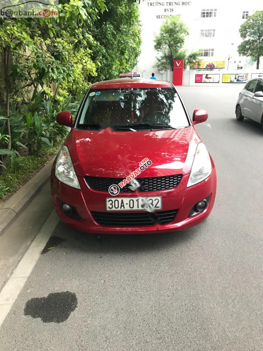 Bán Suzuki Swift 1.4 AT năm sản xuất 2013, màu đỏ, xe nhập, 400tr-3