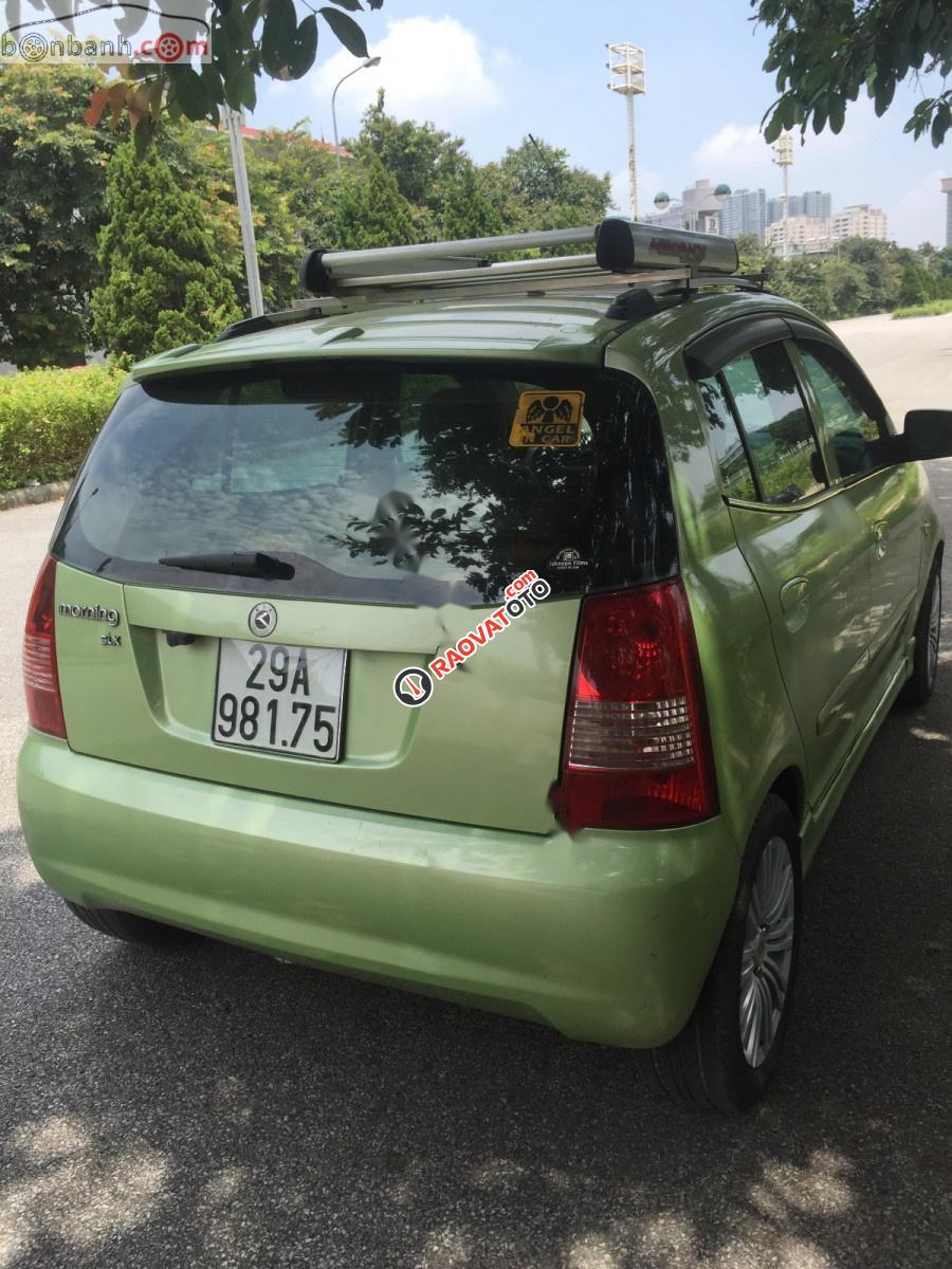 Bán Kia Morning đời 2004, màu xanh lục, nhập khẩu-7