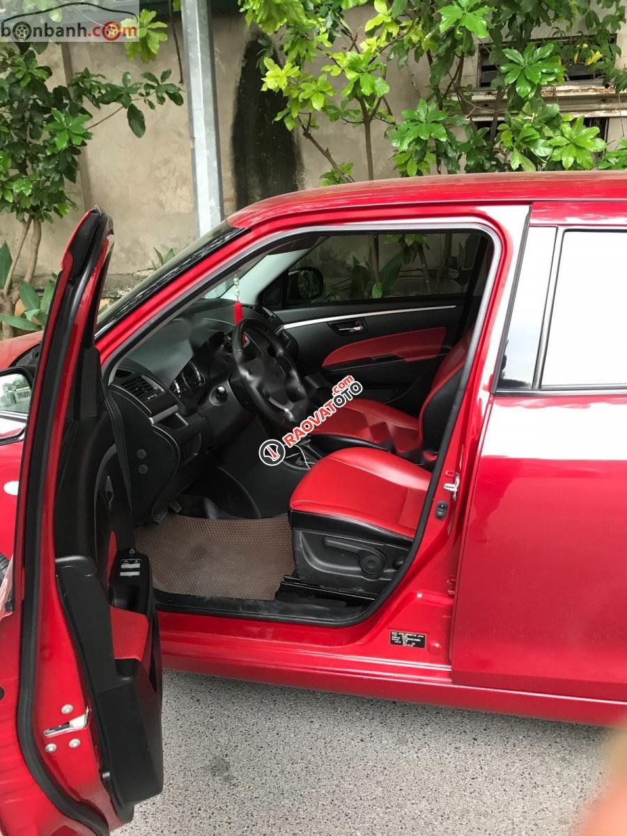 Bán Suzuki Swift 1.4 AT năm sản xuất 2013, màu đỏ, xe nhập, 400tr-5
