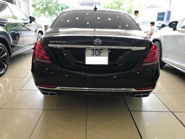 Bán Mercedes S400 Maybach sản xuất 2016, đăng ký 2018, siêu mới đăng ký tên cty, biển Hà Nội-3