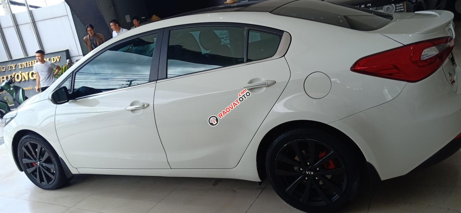 Cần bán Kia K3 2.0AT sản xuất 2014, màu trắng, giá 490tr-1