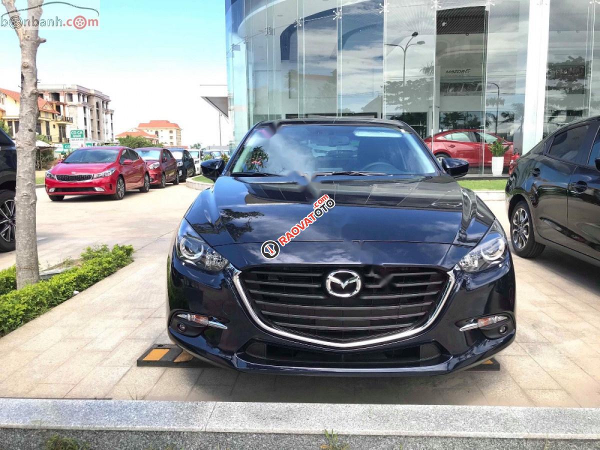 Bán Mazda 3 năm sản xuất 2019, màu xanh lam-4