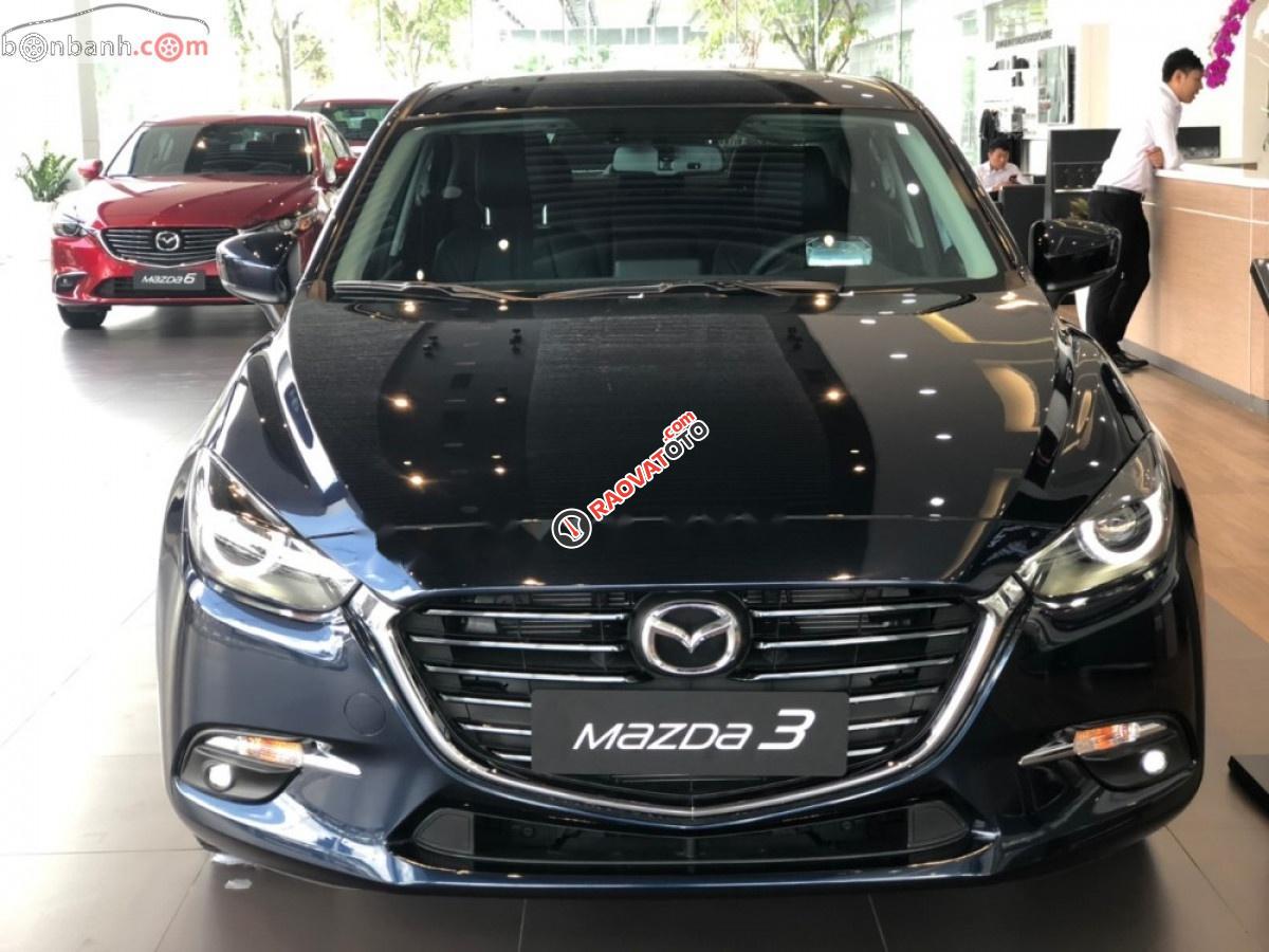 Bán Mazda 3 Luxury năm sản xuất 2019, màu xanh lam-4