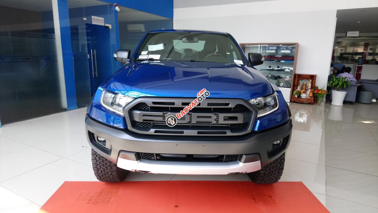 Bán Ford Ranger Raptor đời 2019, màu xanh lam, nhập khẩu-1