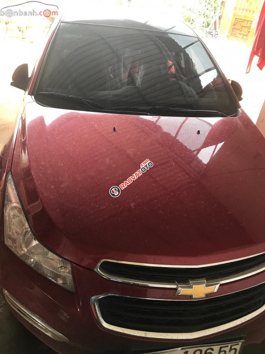 Cần bán gấp Chevrolet Cruze LT 1.6 MT đời 2015, màu đỏ-4
