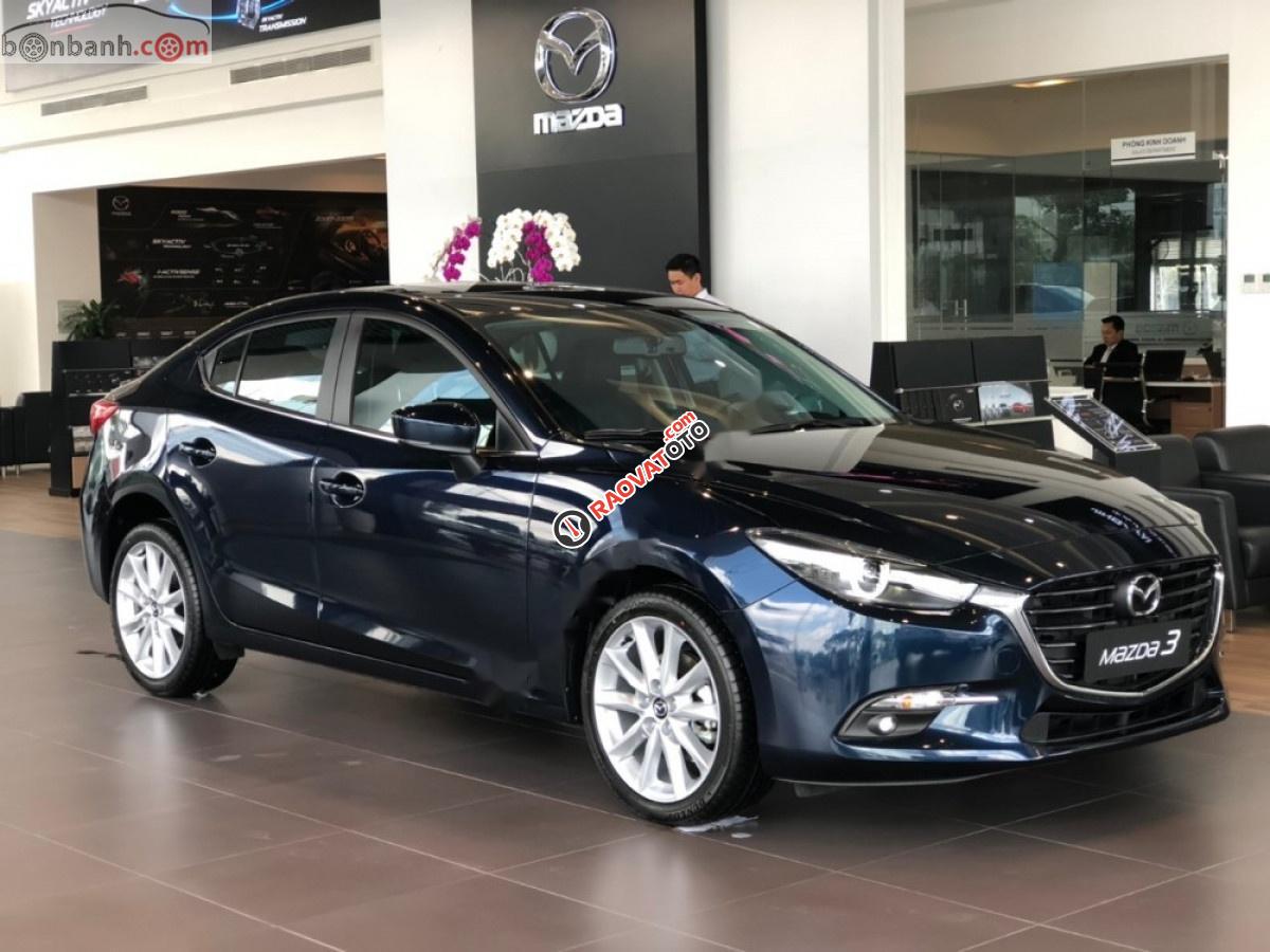 Bán Mazda 3 Luxury năm sản xuất 2019, màu xanh lam-5
