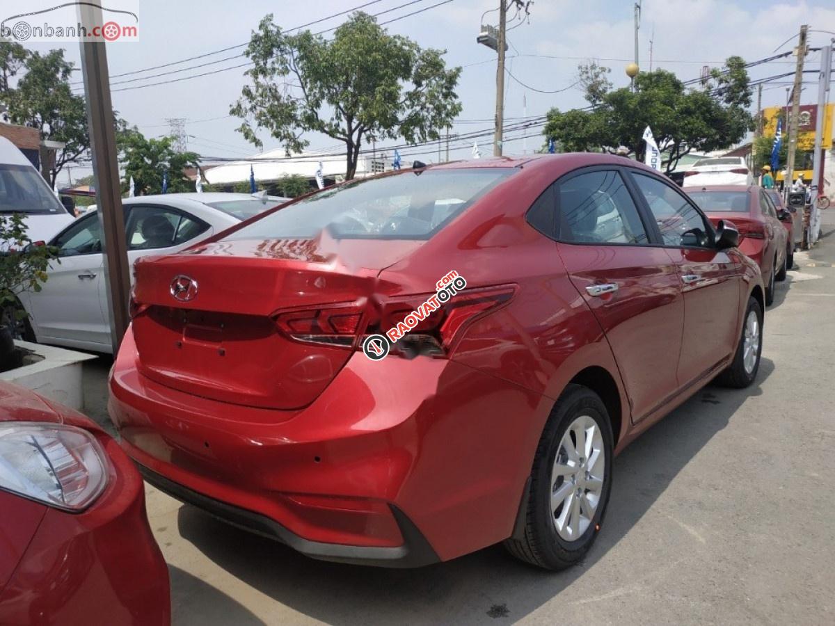 Bán Hyundai Accent 1.4 MT đời 2019, màu đỏ-0