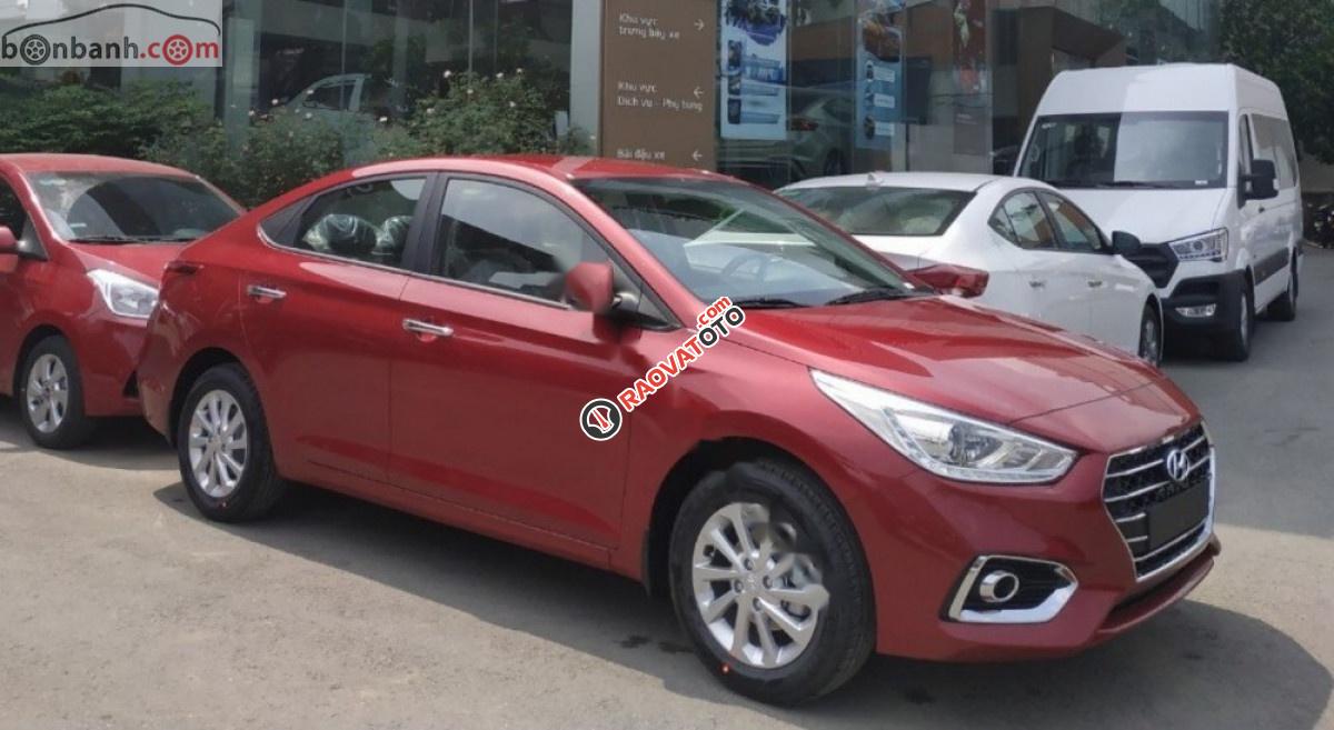 Bán Hyundai Accent 1.4 MT đời 2019, màu đỏ-2