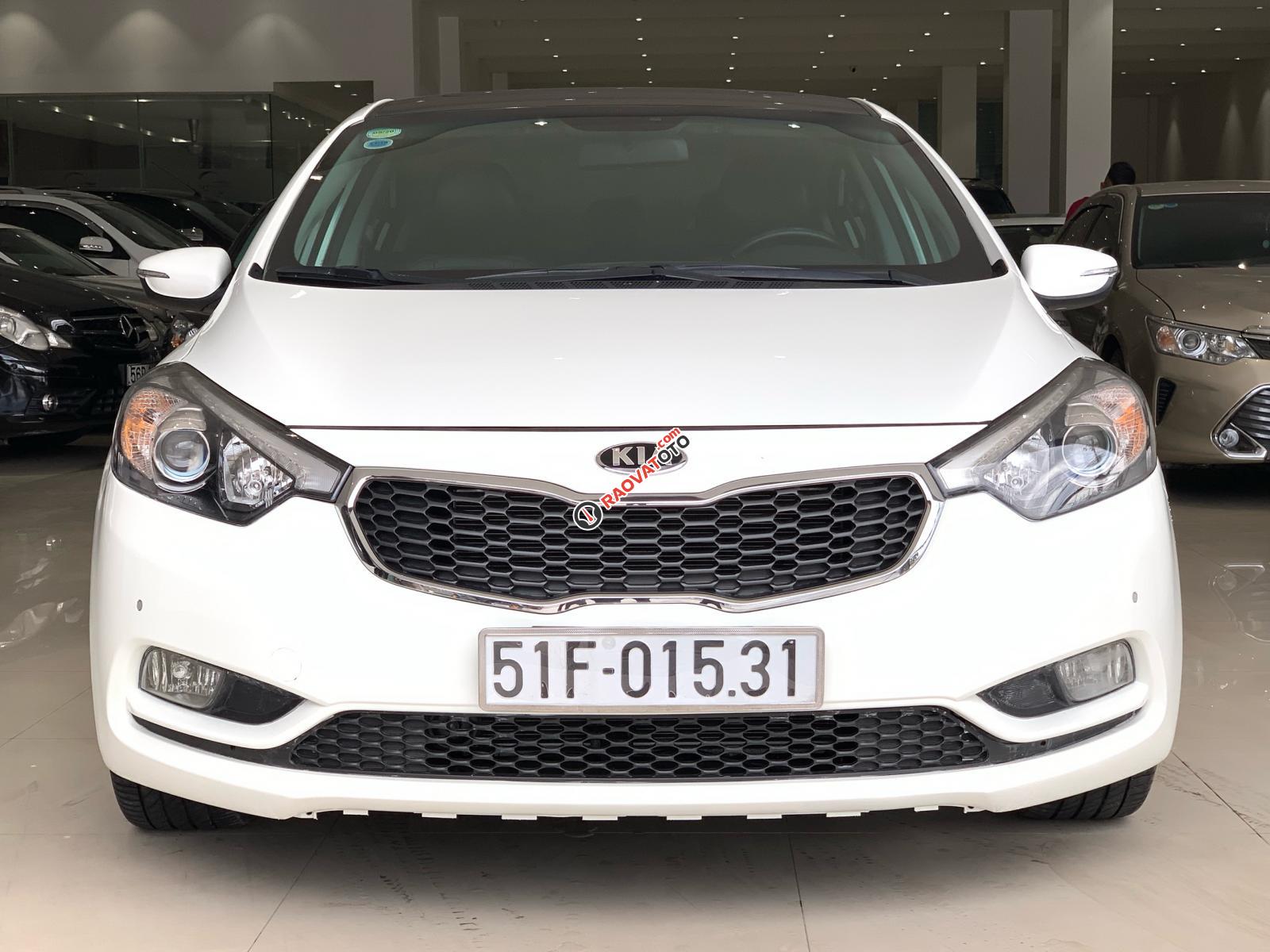 Cần bán xe Kia K3 năm sản xuất 2014, màu trắng-10
