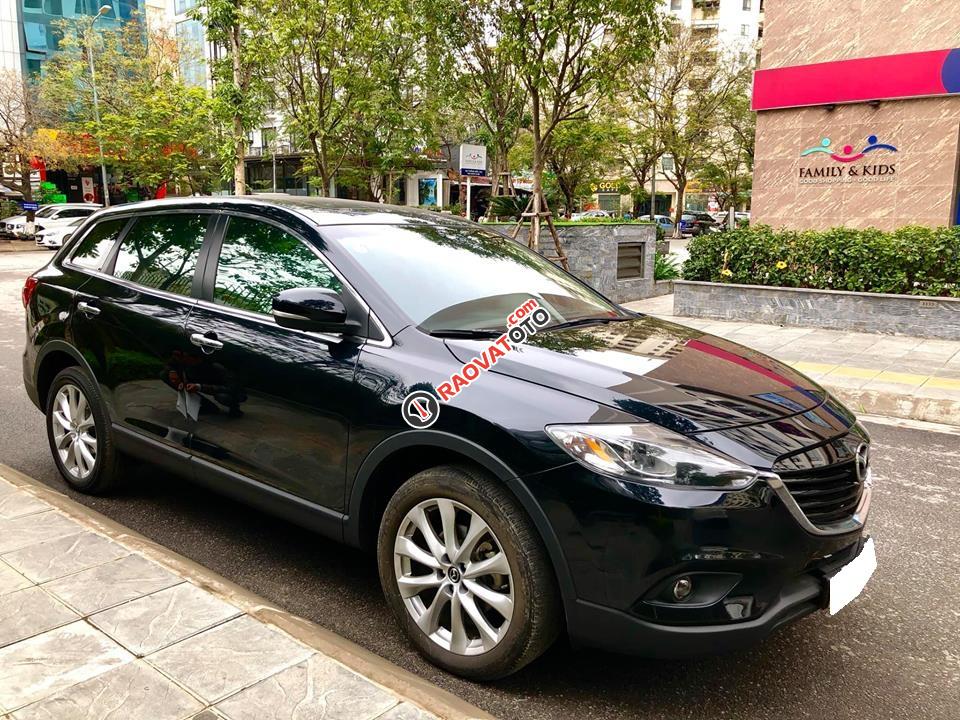 Cần bán xe CX9, sản xuất 2013, số tự động, nhập Nhật, màu đen huyền thoại-0