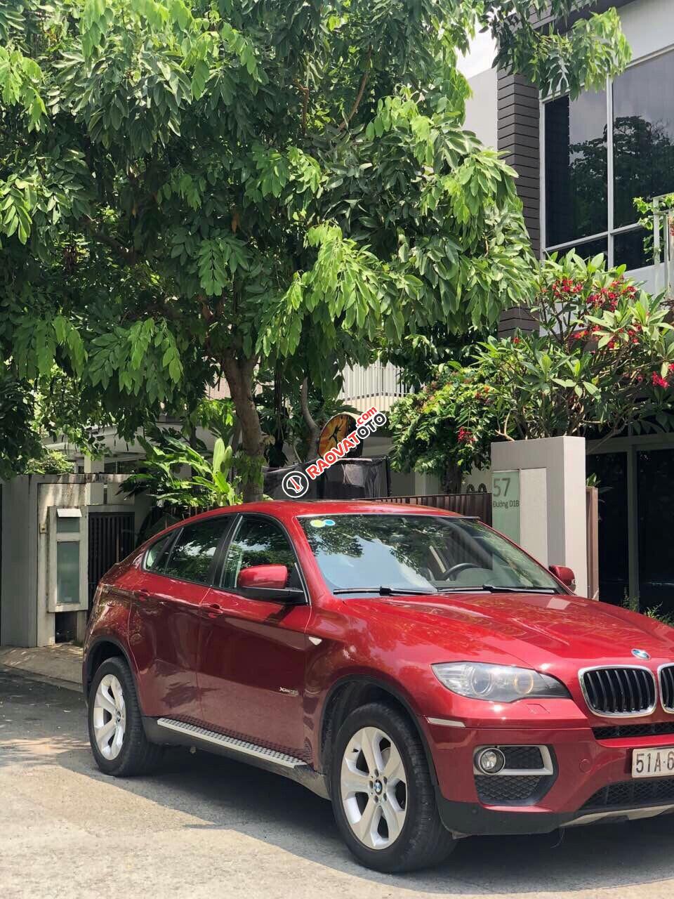 Cần bán BMW X6 sản xuất năm 2013, màu đỏ, nhập khẩu nguyên chiếc-2