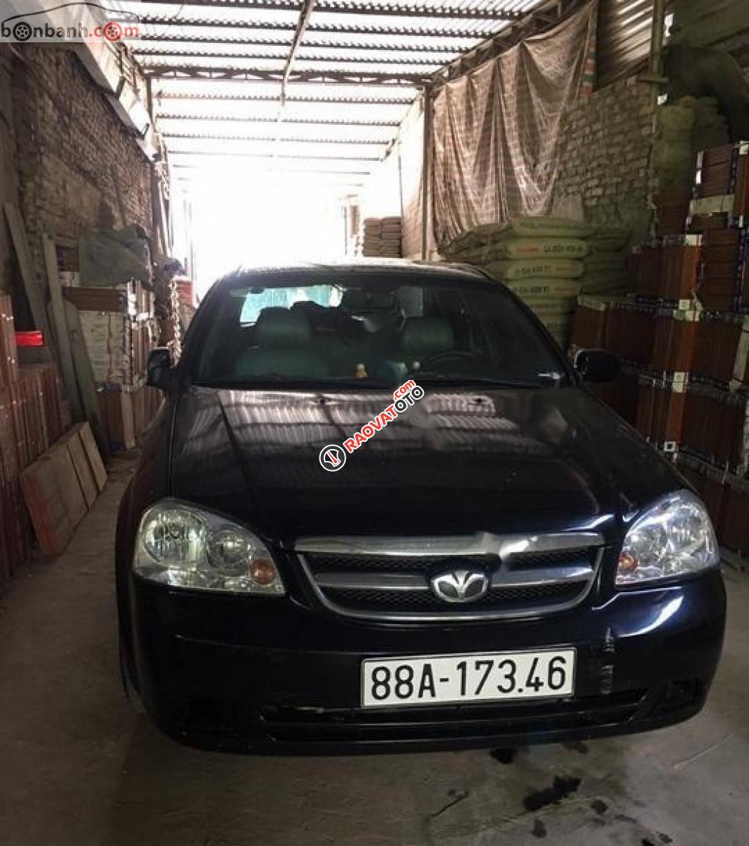Bán Daewoo Lacetti EX năm sản xuất 2011, màu đen, số sàn -3