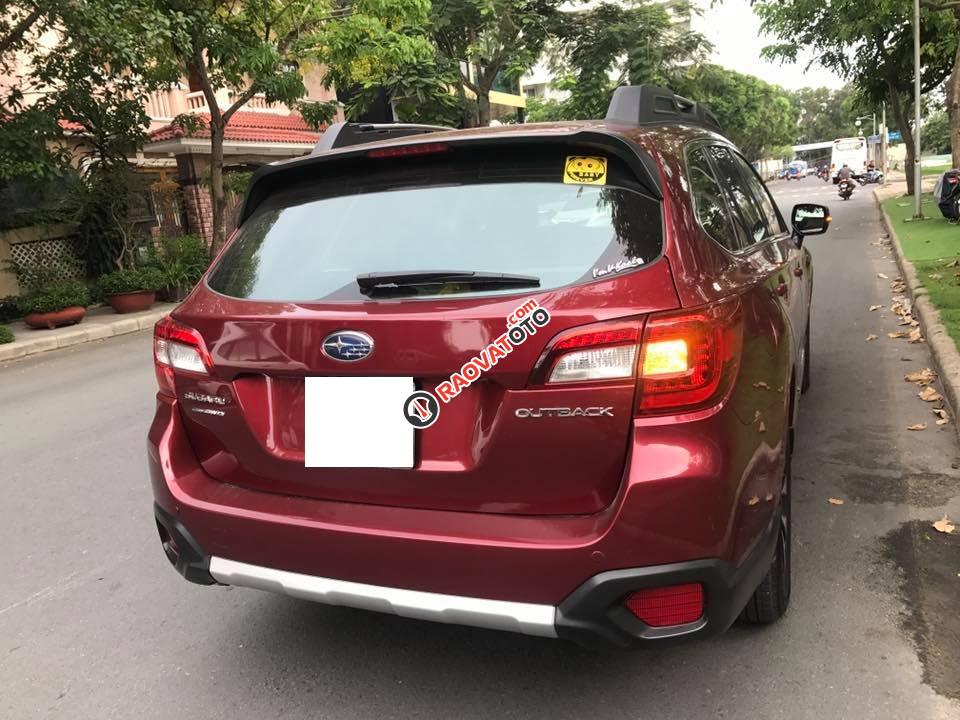 Subaru 2.5 Outback màu đỏ sản xuất 2015, nhập Nhật, biển Hà Nội-8