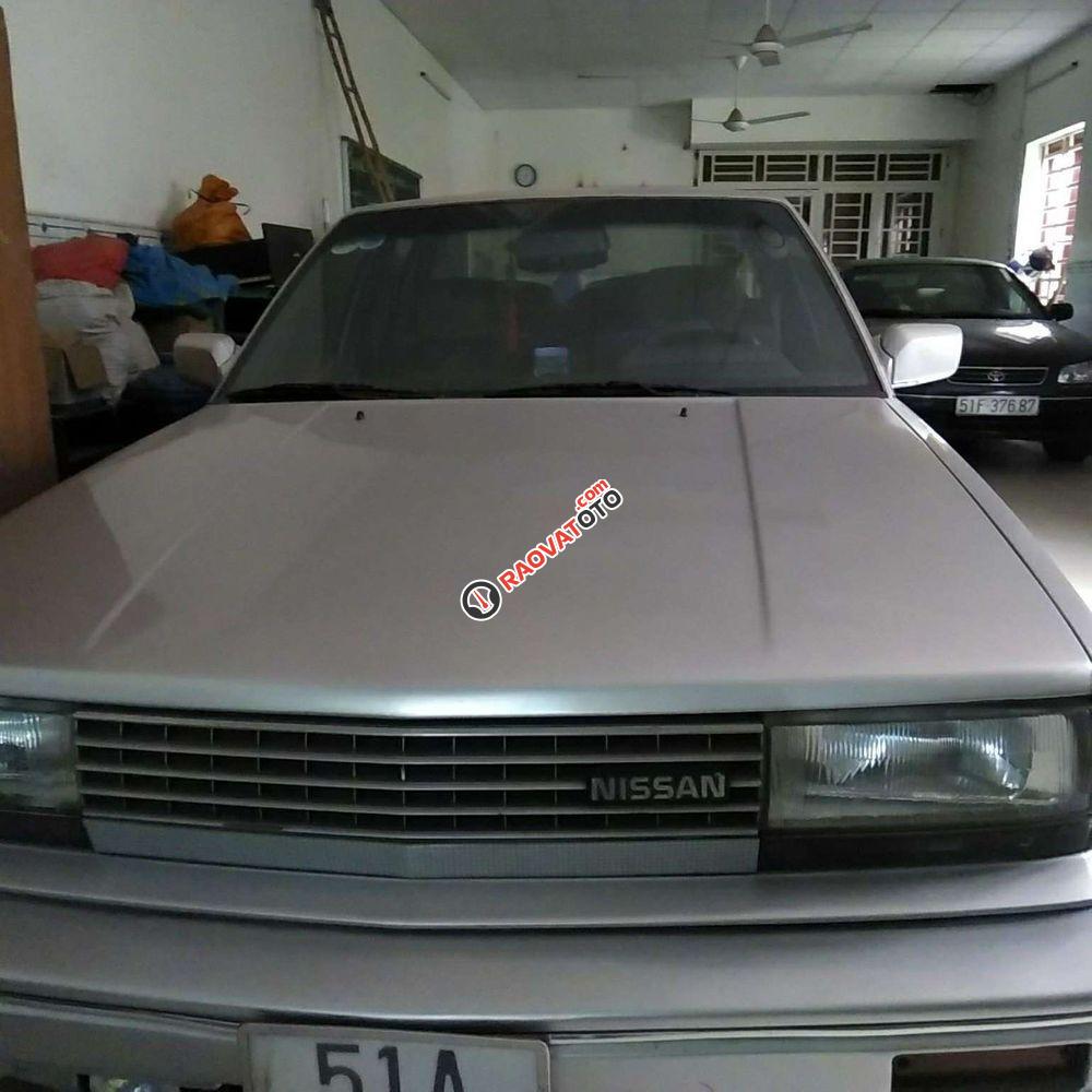 Bán Nissan Bluebird năm sản xuất 1989, màu bạc, xe nhập-1