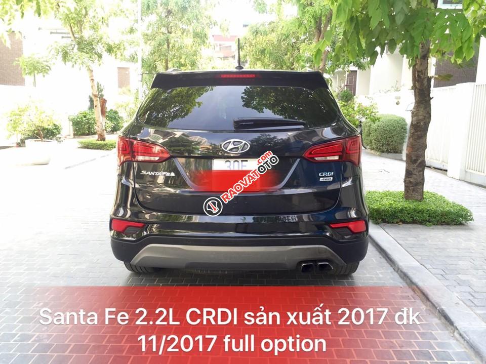 Bán Santa Fe 2.2L CRDI máy dầu, sản xuất 2017 đăng ký 11/2017 bản đủ đồ đẹp hết nấc-13