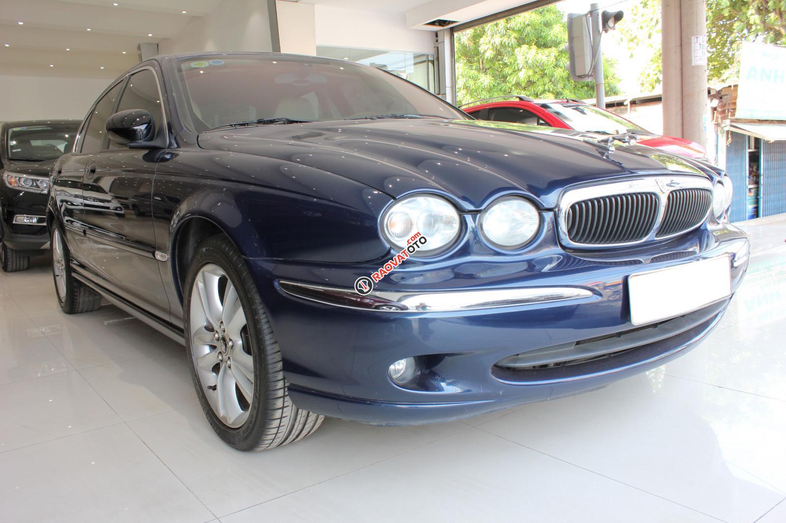 Bán ô tô Jaguar F Type X-Type đời 2008, màu xanh lam, nhập khẩu-0
