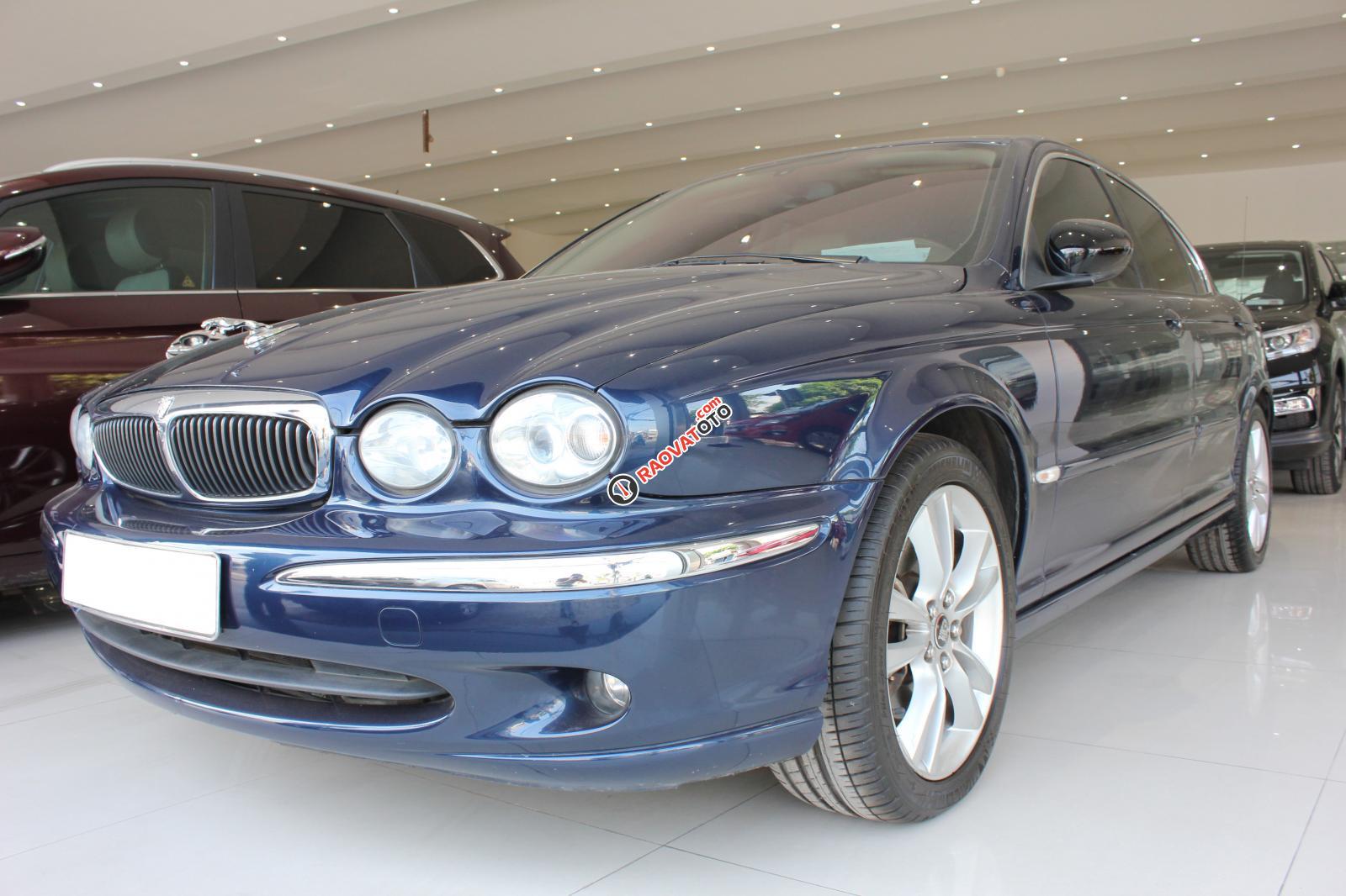 Bán ô tô Jaguar F Type X-Type đời 2008, màu xanh lam, nhập khẩu-2