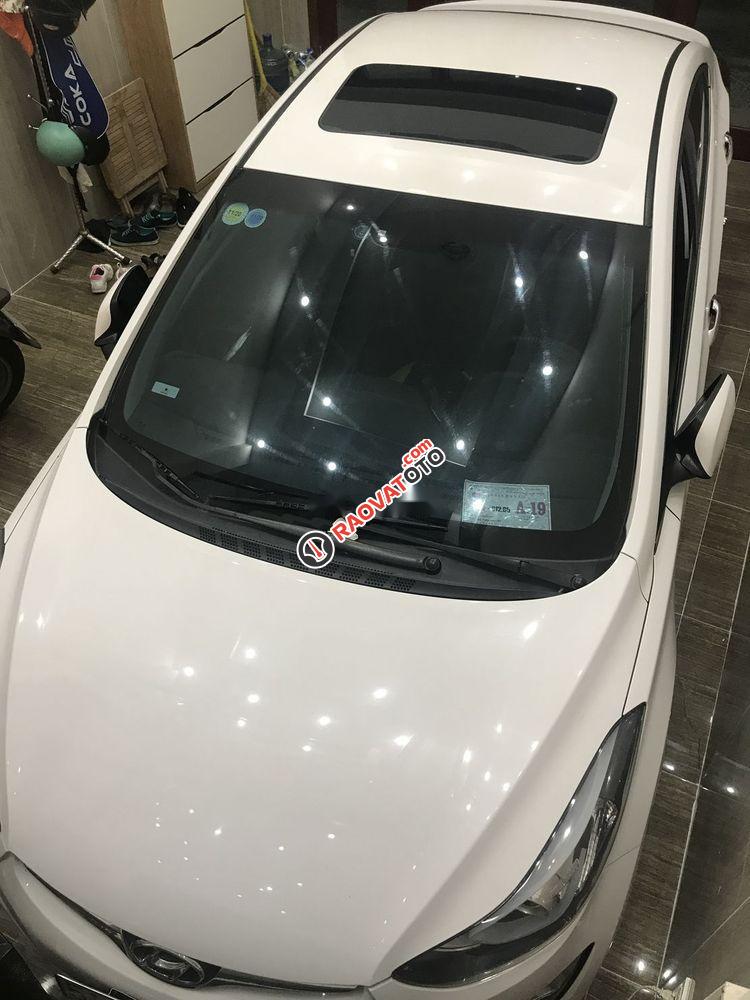 Bán ô tô Hyundai Elantra GLS năm sản xuất 2014, màu trắng, xe nhập -2
