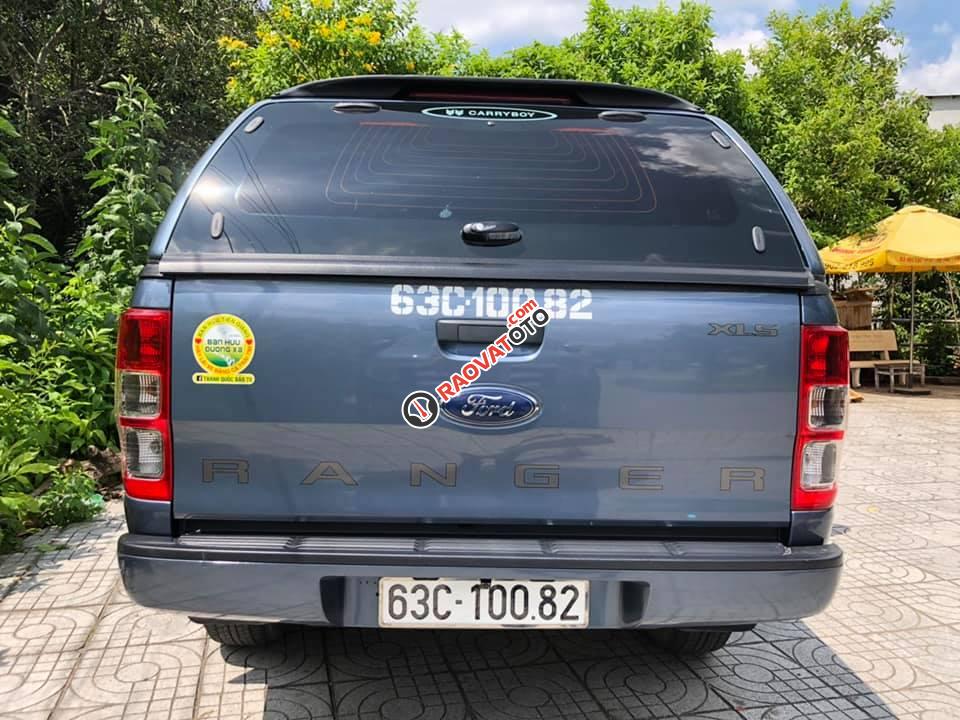 Bán ô tô Ford Ranger XLS MT 2017, màu xanh lam, nhập khẩu nguyên chiếc-0