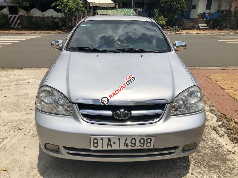 Cần bán Daewoo Lacetti MT đời 2009, màu bạc, giá 200tr-1