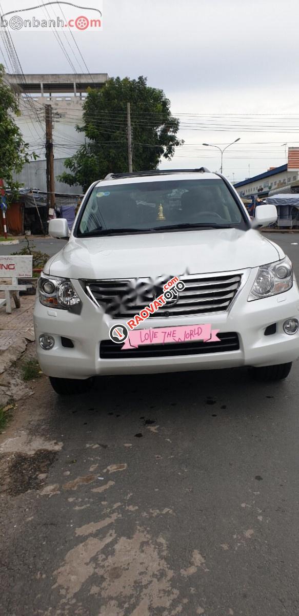 Bán Lexus LX570 sản xuất năm 2011, màu trắng, nhập khẩu-5