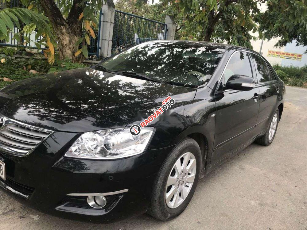 Cần bán lại xe Toyota Camry AT đời 2008, màu đen, nhập khẩu nguyên chiếc -3