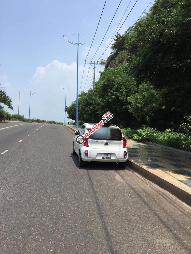 Bán Kia Morning S AT đời 2015, màu trắng-4