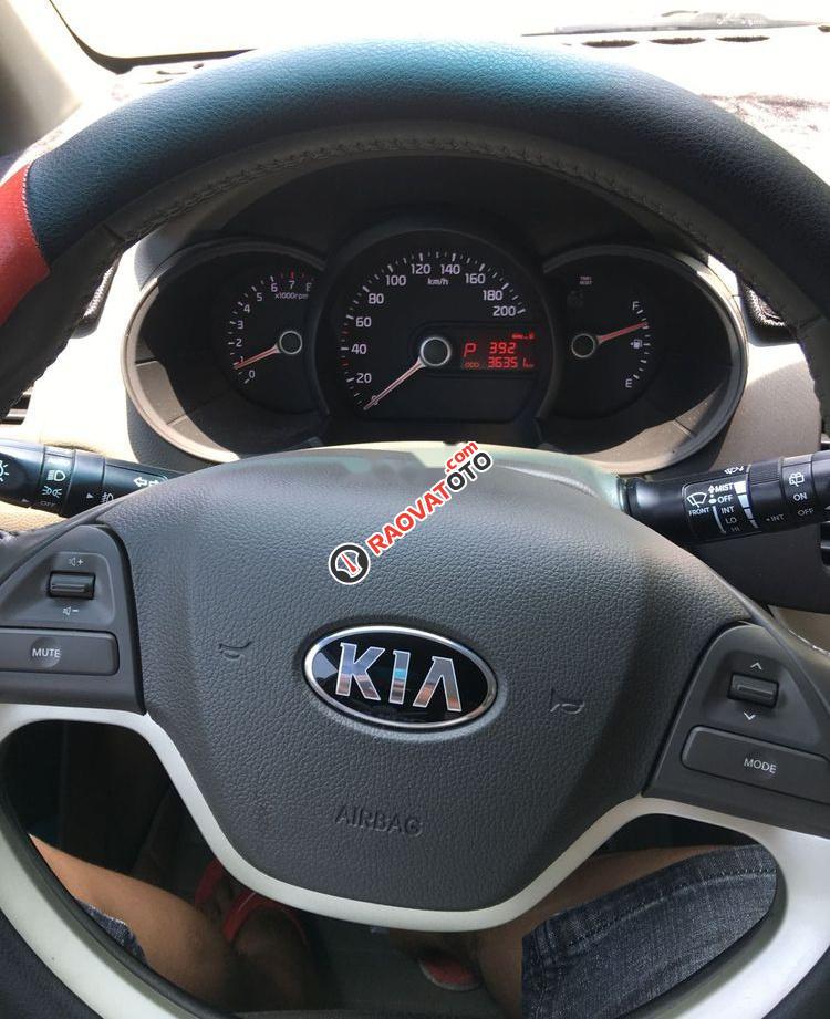 Bán Kia Morning S AT đời 2015, màu trắng-3