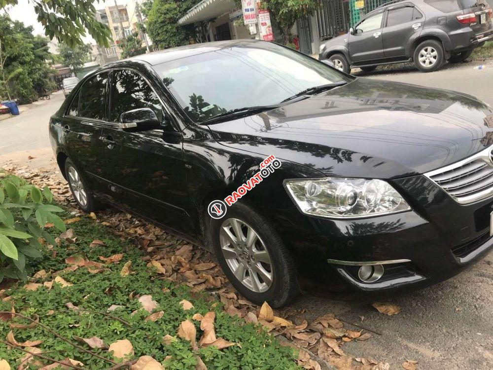 Cần bán lại xe Toyota Camry AT đời 2008, màu đen, nhập khẩu nguyên chiếc -0