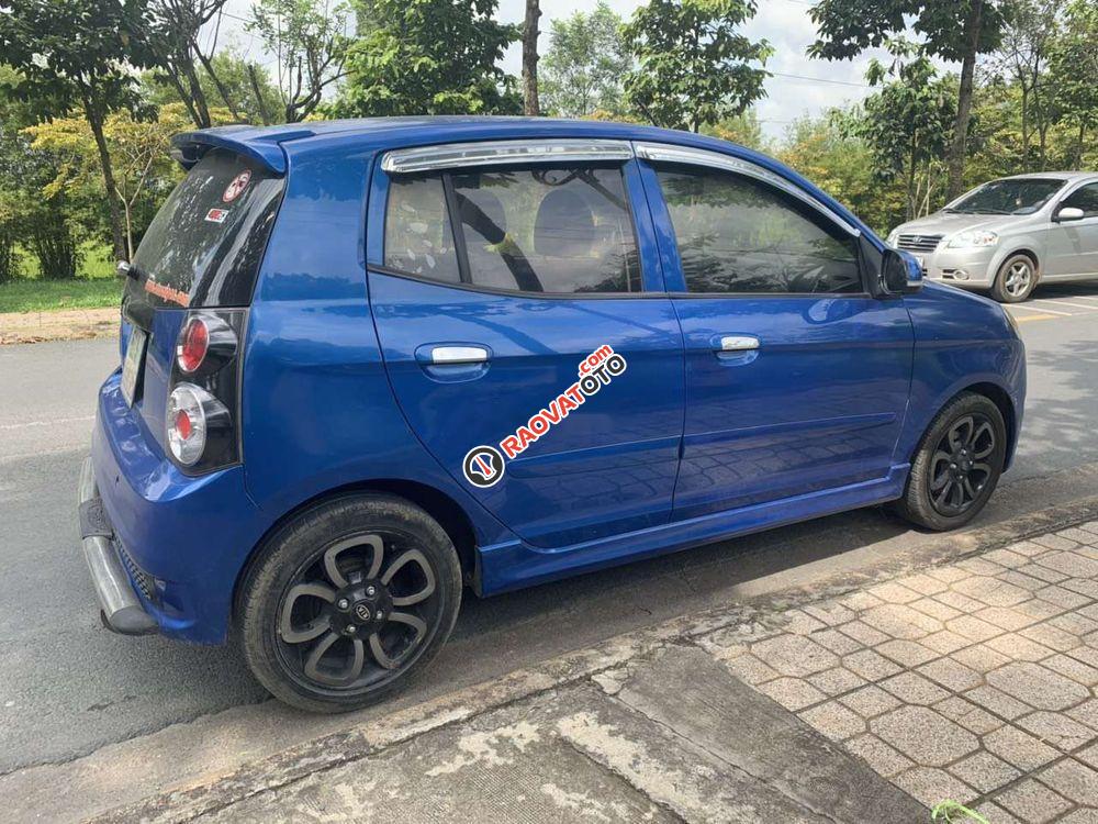 Bán Kia Morning SLX đời 2011, màu xanh lam, nhập khẩu số tự động-2