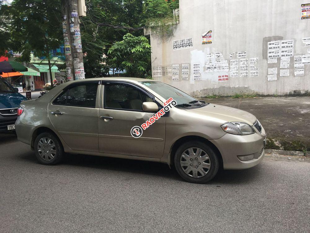 Bán xe Toyota Vios G 2003, màu vàng, giá chỉ 138 triệu-4