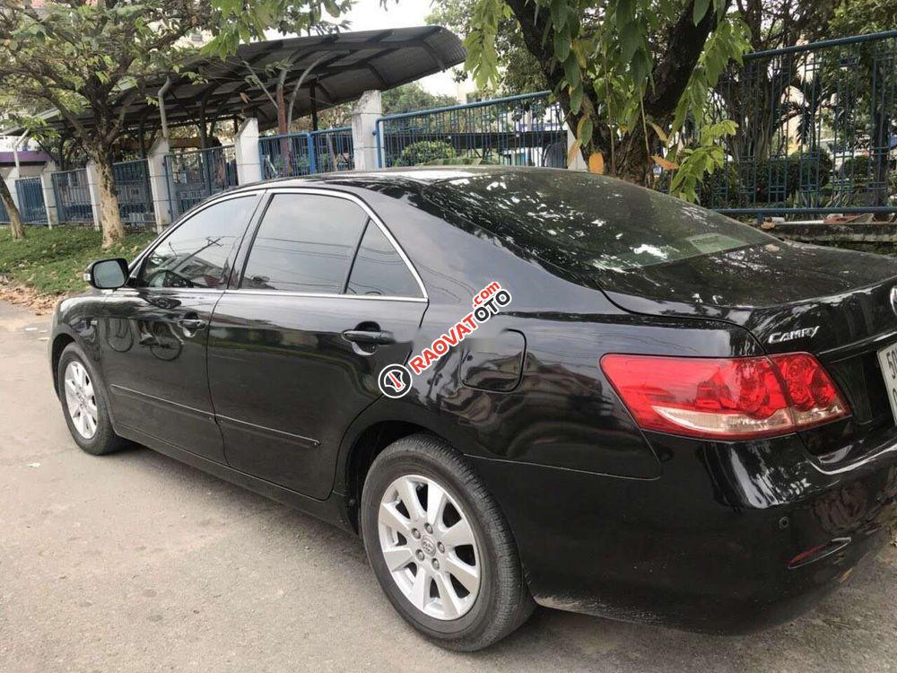 Cần bán lại xe Toyota Camry AT đời 2008, màu đen, nhập khẩu nguyên chiếc -1