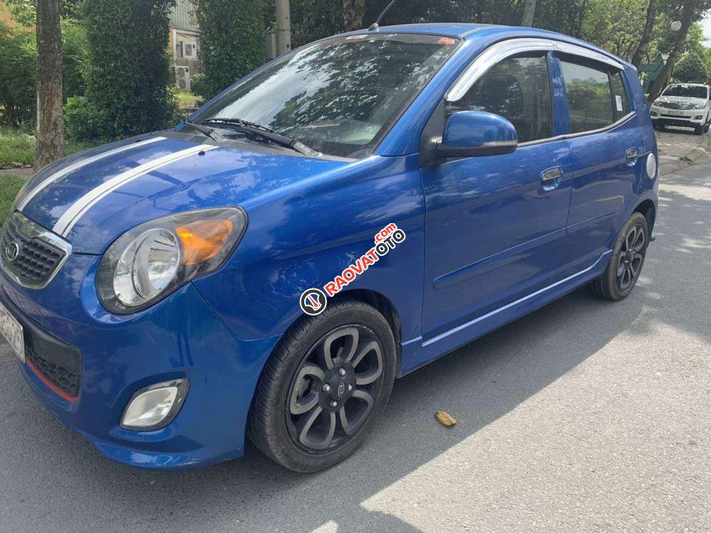 Bán Kia Morning SLX đời 2011, màu xanh lam, nhập khẩu số tự động-1