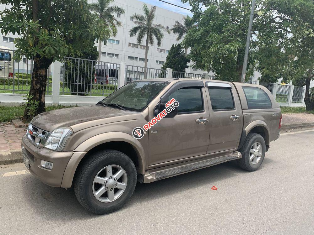 Bán Isuzu Dmax 3.0 đời 2007, màu vàng, số tự động-1