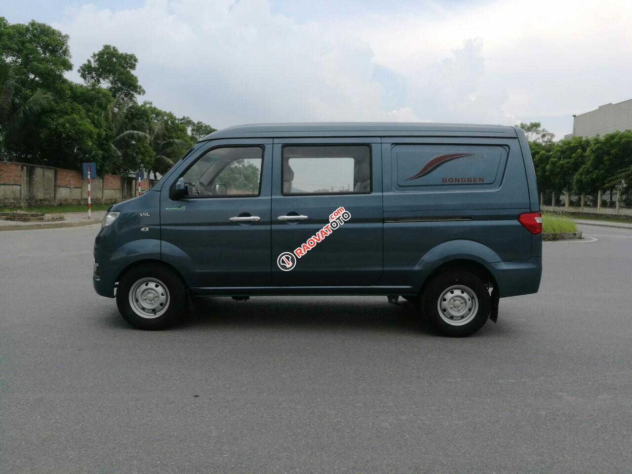 Xe tải van 5 chỗ, nhãn hiệu Dongben 490kg, giá cạnh tranh 2019-2
