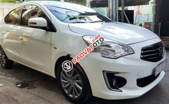 Cần bán Mitsubishi Attrage CVT sản xuất năm 2017, màu trắng-3