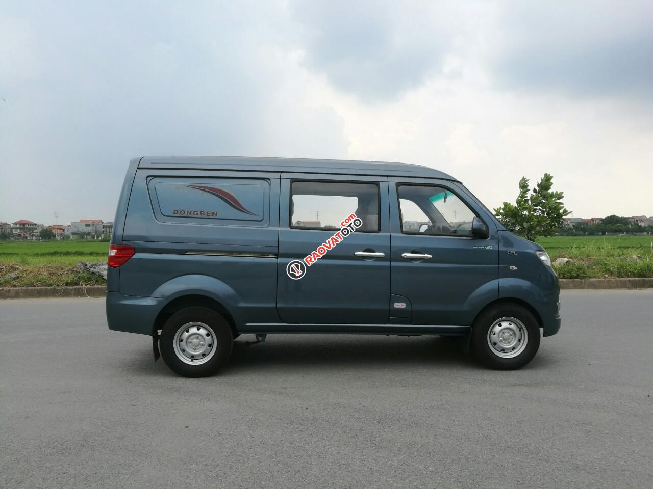 Xe tải van 5 chỗ, nhãn hiệu Dongben 490kg, giá cạnh tranh 2019-3